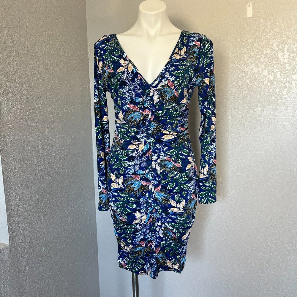 Guess Ruched Floral Dress 12